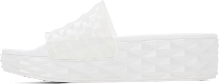 Jimmy Choo Transparent Diamond Slides - Image 3
