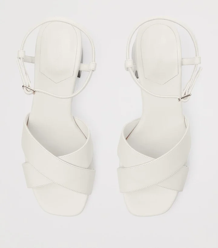 Jimmy Choo Valla 65 Leather Sandals - Image 3