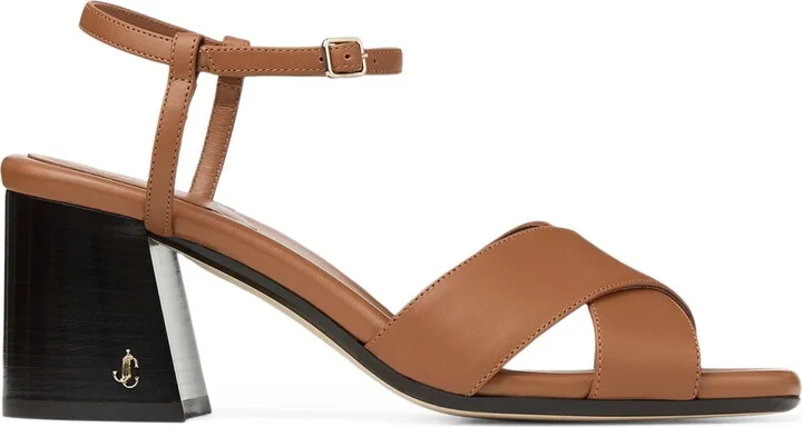 Jimmy Choo Valla 65 Leather Sandals
