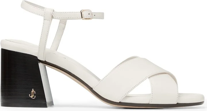 Jimmy Choo Valla 65 Leather Sandals