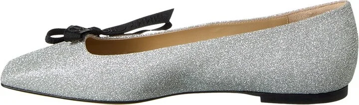 Jimmy Choo Veda Glitter Ballerina Flat - Image 2