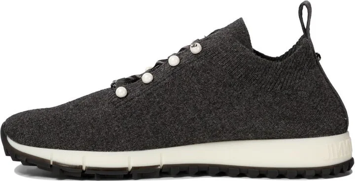 Jimmy Choo "Veles" Cashmere Sneakers - Image 3