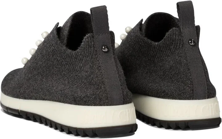 Jimmy Choo "Veles" Cashmere Sneakers - Image 4