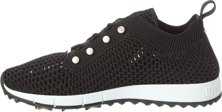 Jimmy Choo Veles Crochet Knit Sneaker - Image 2