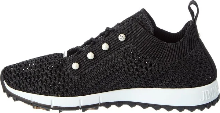 Jimmy Choo Veles Crochet Knit Sneaker - Image 2