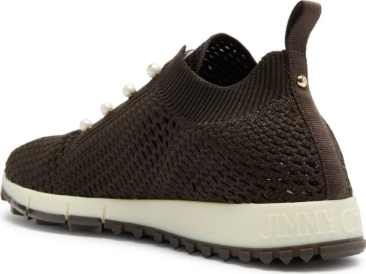 Jimmy Choo Veles Crochet-knit Sneakers - Image 2