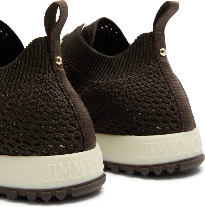 Jimmy Choo Veles Crochet-knit Sneakers - Image 4