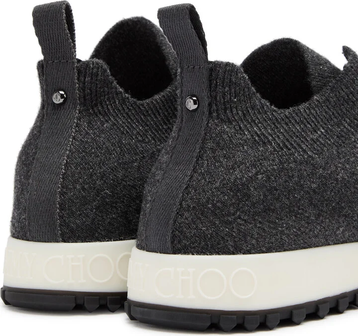 Jimmy Choo Veles Knitted Cashmere Trainers - Image 9