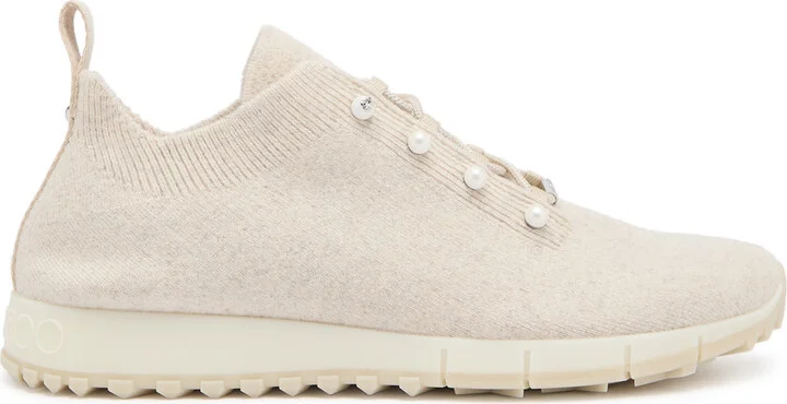 Jimmy Choo Veles Knitted Cashmere Trainers