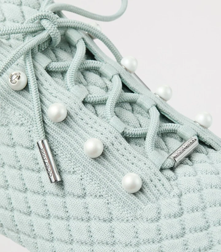 Jimmy Choo Veles Knitted Sneakers - Image 3