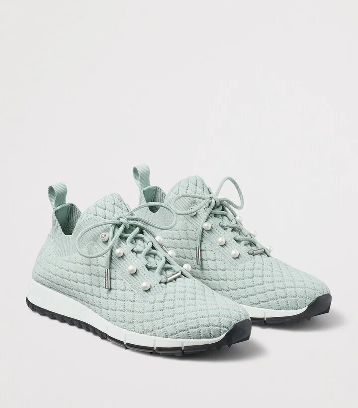 Jimmy Choo Veles Knitted Sneakers - Image 5