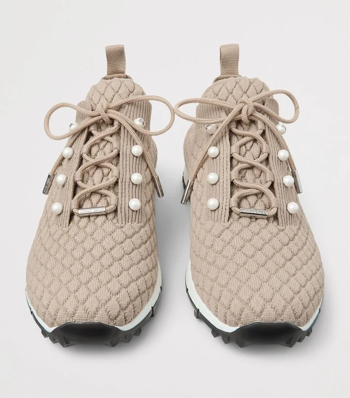 Jimmy Choo Veles Knitted Sneakers - Image 2