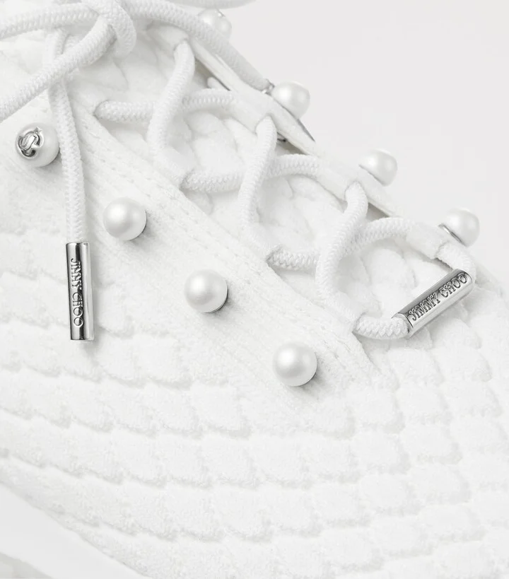 Jimmy Choo Veles Knitted Sneakers - Image 3