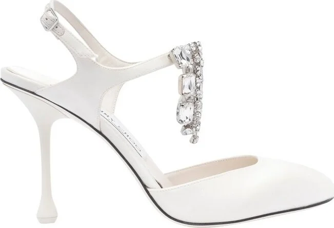 Jimmy Choo Verity 95 Embellished Pumps