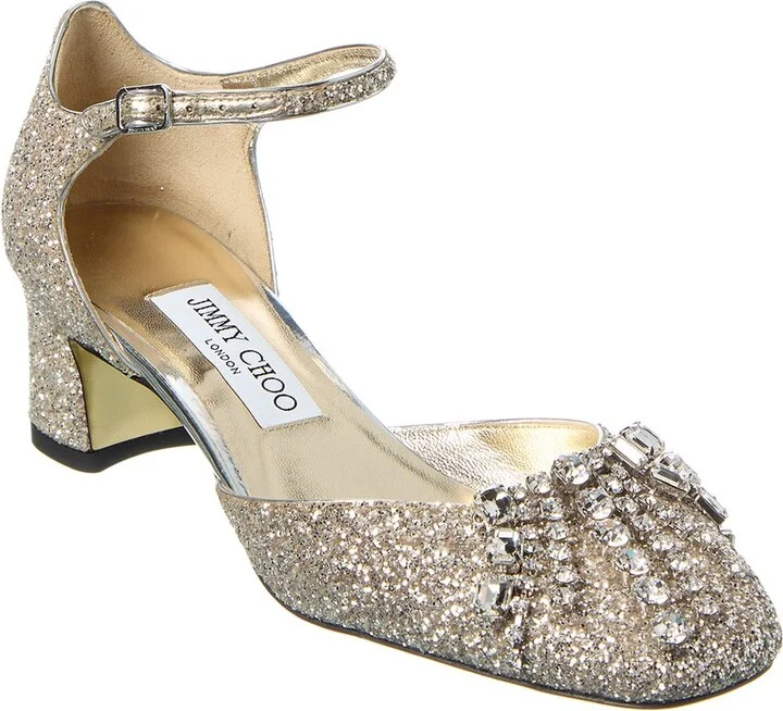 Jimmy Choo Verity/BH 45 Glitter Pump