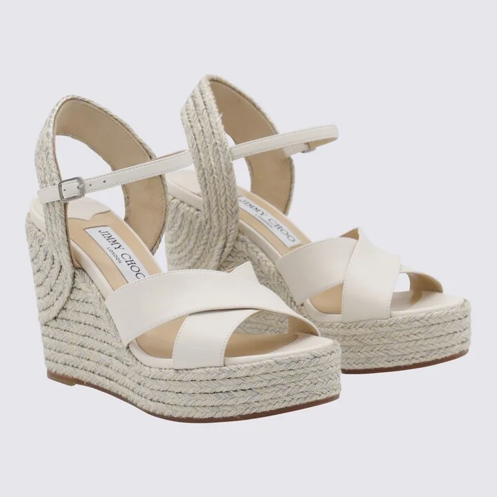 Jimmy Choo White Espadrillas - Image 2