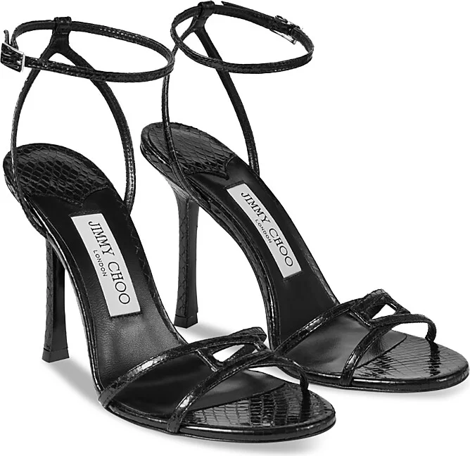 Jimmy Choo Women's 1998 Leo 100 High Heel Sandals