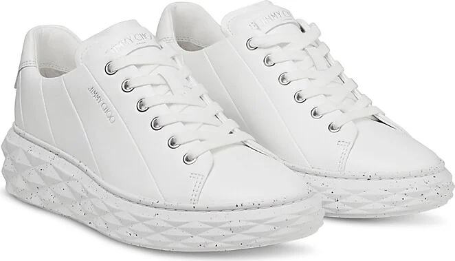 Jimmy Choo Women's Diamond Light Leather Sneakers
