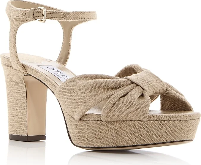 Jimmy Choo Women's Heloise 80 Platform Sandals