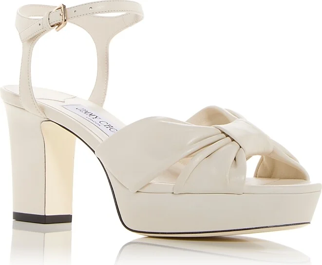 Jimmy Choo Women's Heloise 80 Platform Sandals