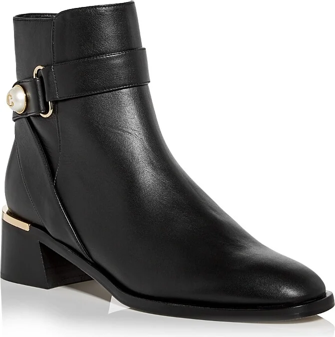Jimmy Choo Women's Noor 45 Block Heel Booties