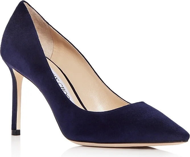 Jimmy Choo Women's Romy 85 Pointed-Toe Pumps