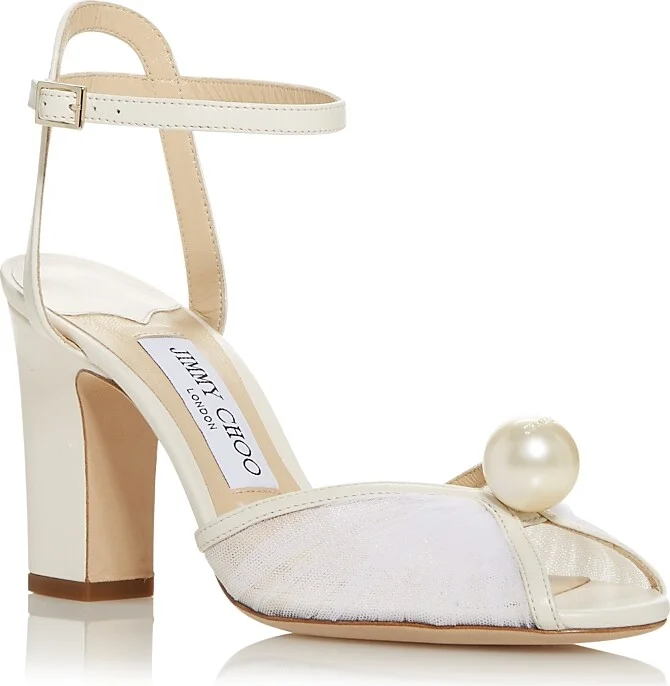 Jimmy Choo Women's Sacaria 85 High Block Heel Sandals