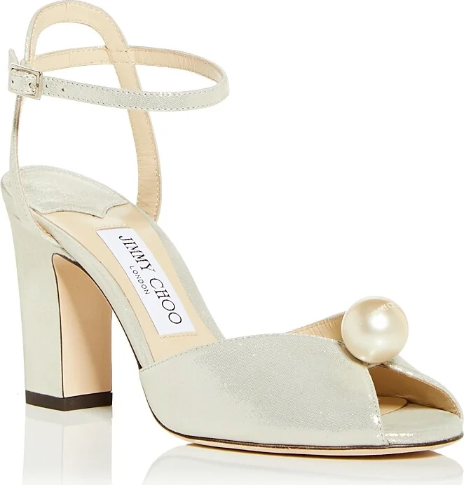 Jimmy Choo Women's Sacaria 85 High Block Heel Sandals