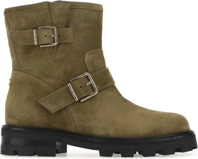 Jimmy Choo Youth II Buckled Boots