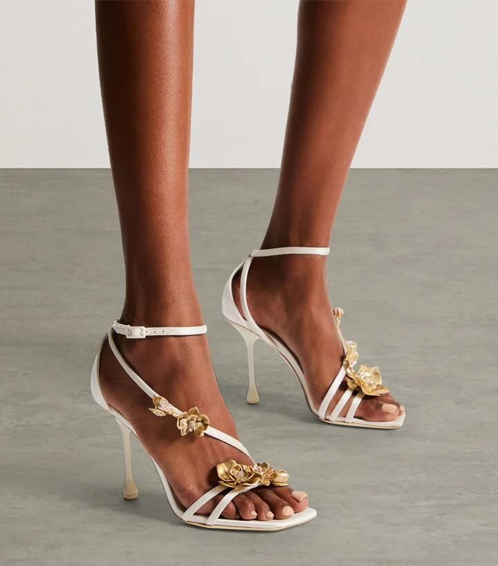Jimmy Choo Zea Heeled Sandals 95 - Image 2