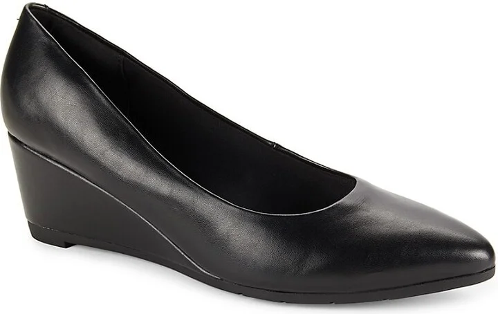 Jinger 56MM Point Toe Wedge Pumps - Image 2
