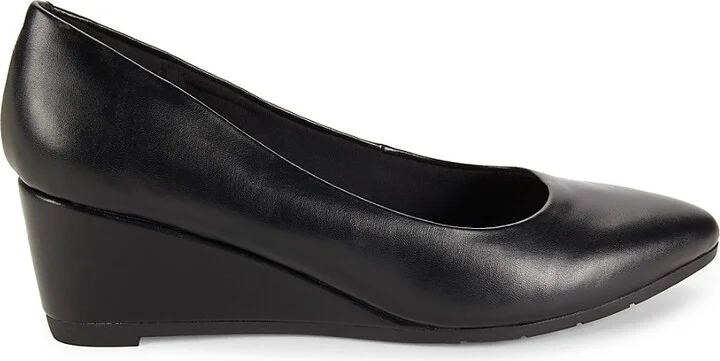 Jinger 56MM Point Toe Wedge Pumps