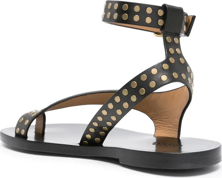 Jiona studded leather sandals - Image 3