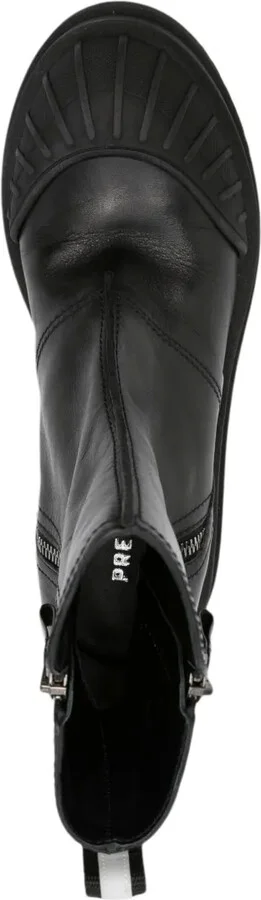 Jiro leather ankle-length boots - Image 4