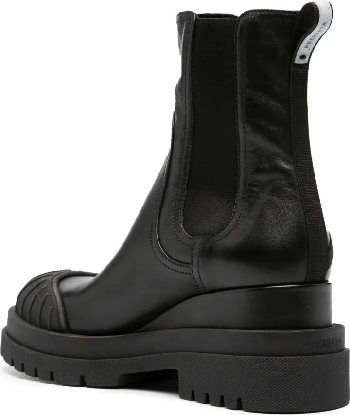 Jiro leather ankle-length boots - Image 3