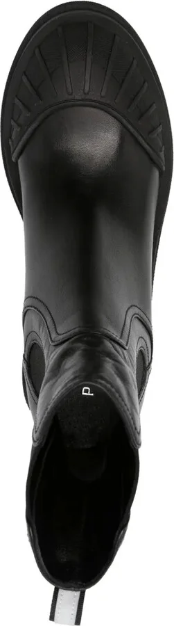 Jiro leather ankle-length boots - Image 4