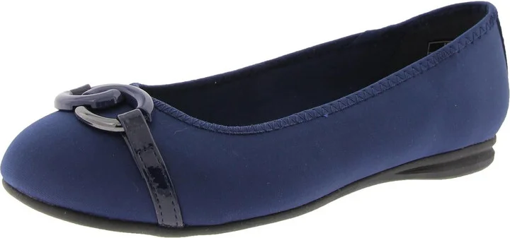 JNY-AMANDA Womens Solid Manmade Flat Shoes