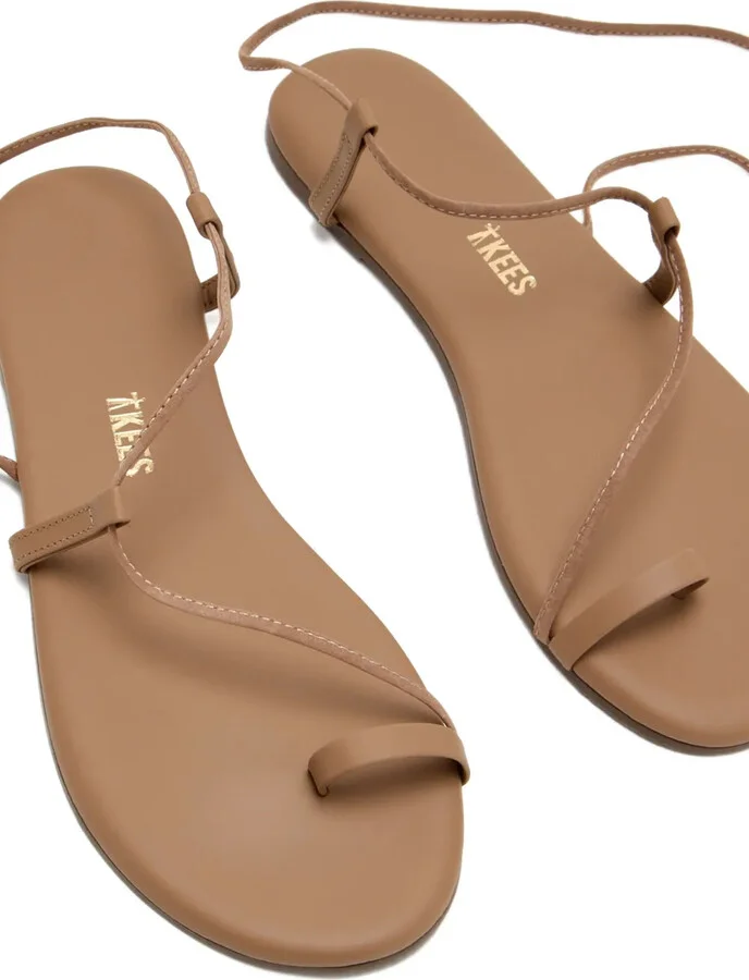 Jo ankle-tie leather sandals - Image 2