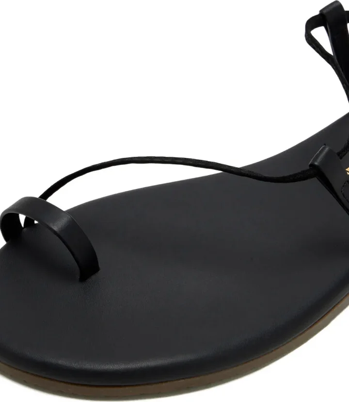 Jo leather lace-up sandals - Image 3