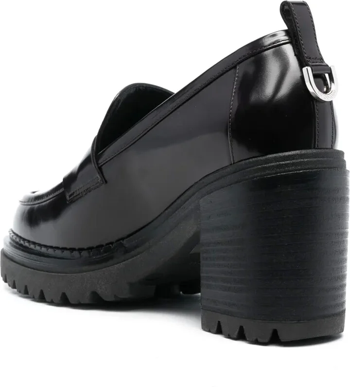 Joan 90mm leather loafers - Image 3