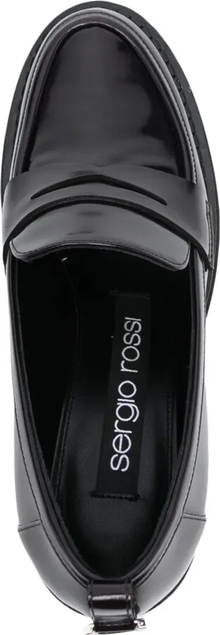 Joan 90mm leather loafers - Image 4