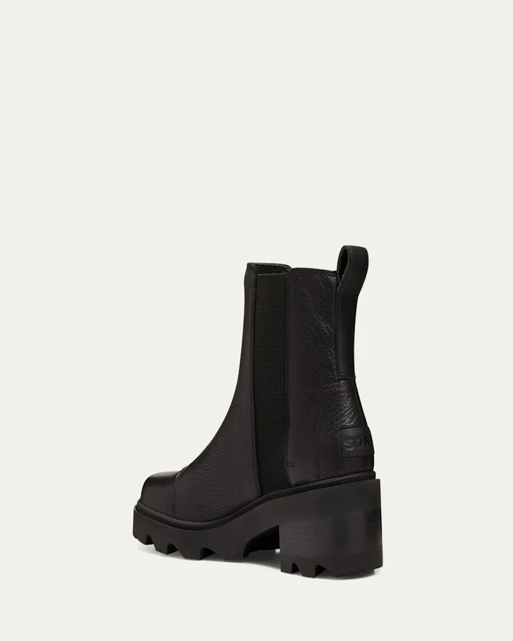 Joan Now Leather Chelsea Ankle Boots - Image 2