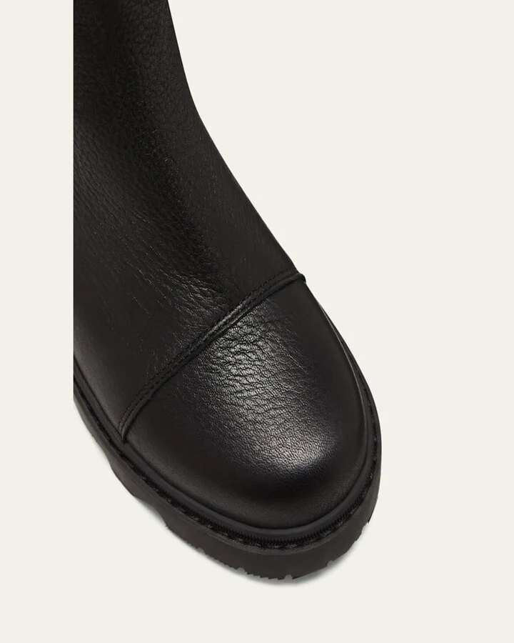 Joan Now Leather Chelsea Ankle Boots - Image 4