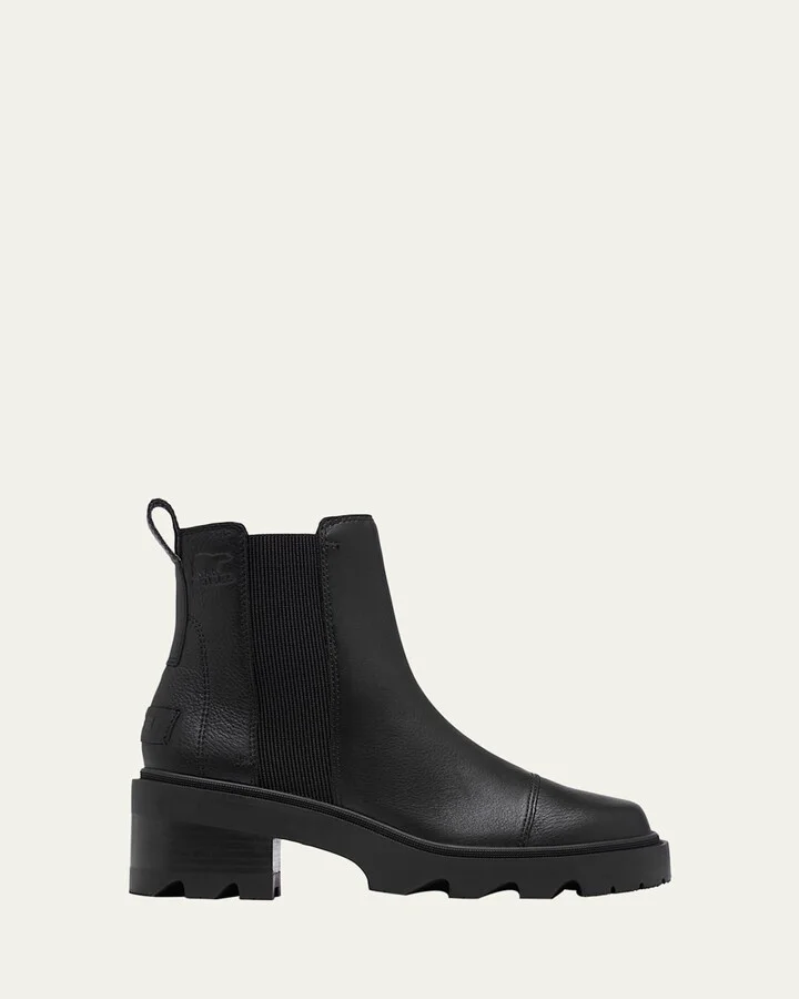 Joan Now Leather Chelsea Ankle Boots