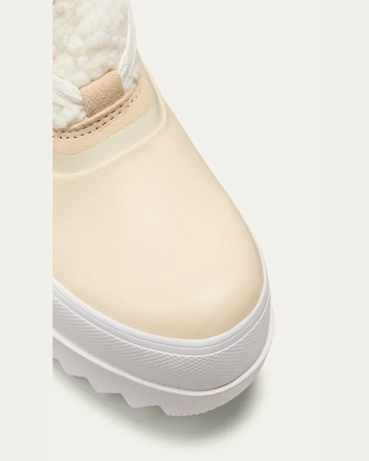 Joan Of Arctic Leather Faux-Fur Snow Booties - Image 5