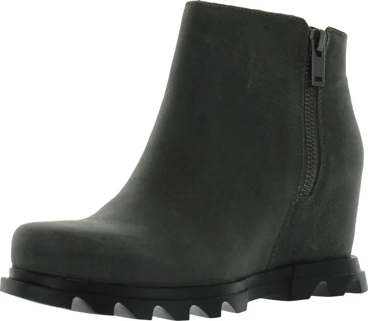 Joan Of Arctic Wedge III Zip Womens Covered Wedge Zipper Winter & Snow Boots