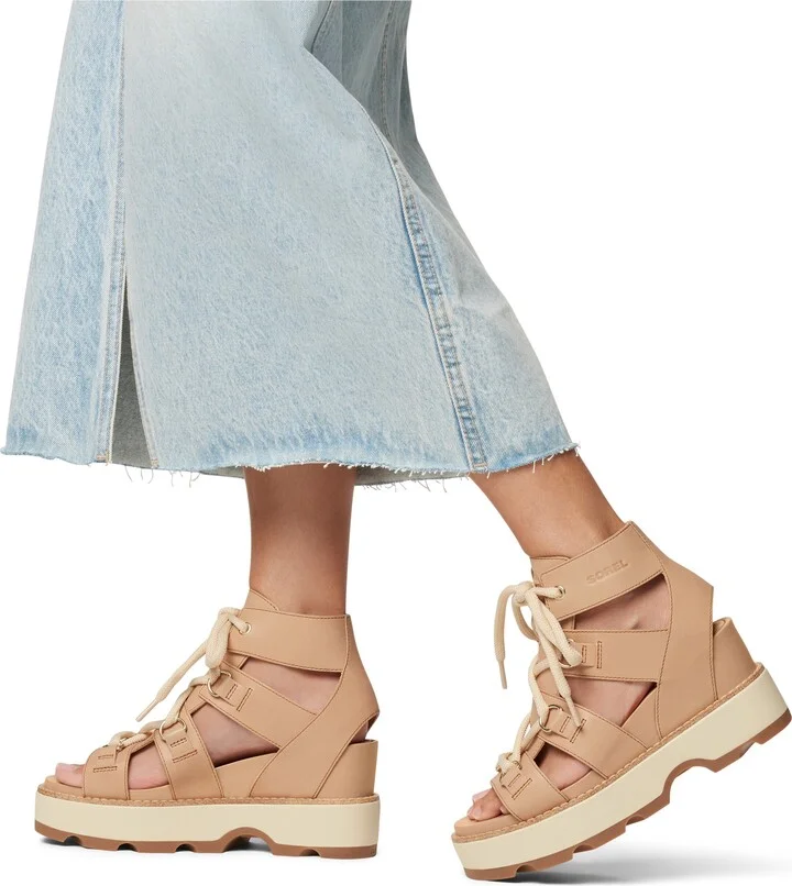 Joanie IV Lace Wedge Sandal - Image 2