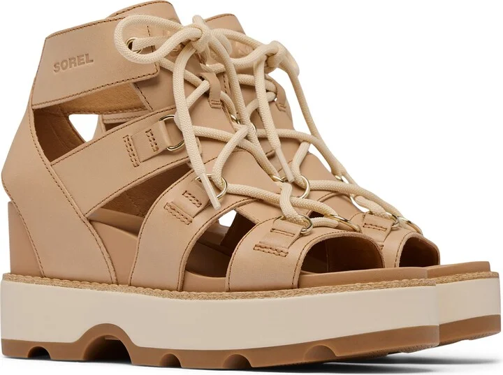 Joanie IV Lace Wedge Sandal - Image 8
