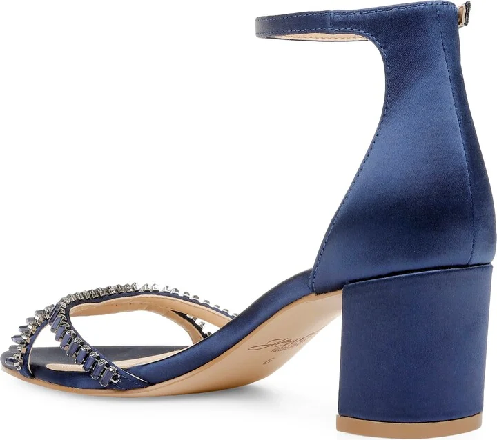 Joanne Embellished Block Heel Sandal - Image 9