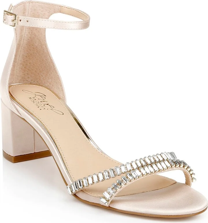 Joanne Embellished Block Heel Sandal